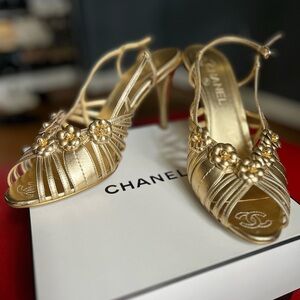 COPY - Chanel Gold Women's Heels
